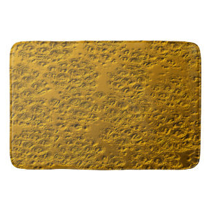Goldmetall Badematte