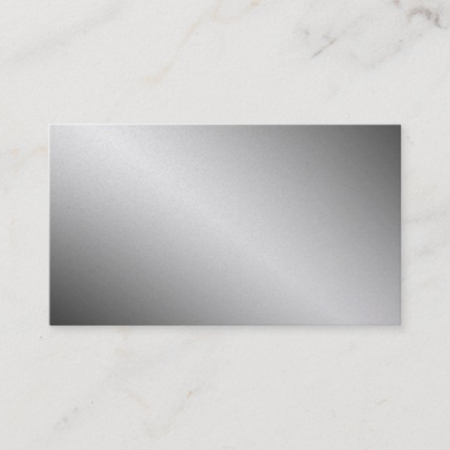 Goldmetallblick-Visitenkarten Visitenkarte (Vorderseite)