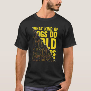 Goldminen-Golden-Retriever-Witz Prospector Gol T-Shirt