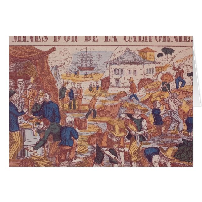 Goldminen von Kalifornien (Vorderseite (Horizontal))