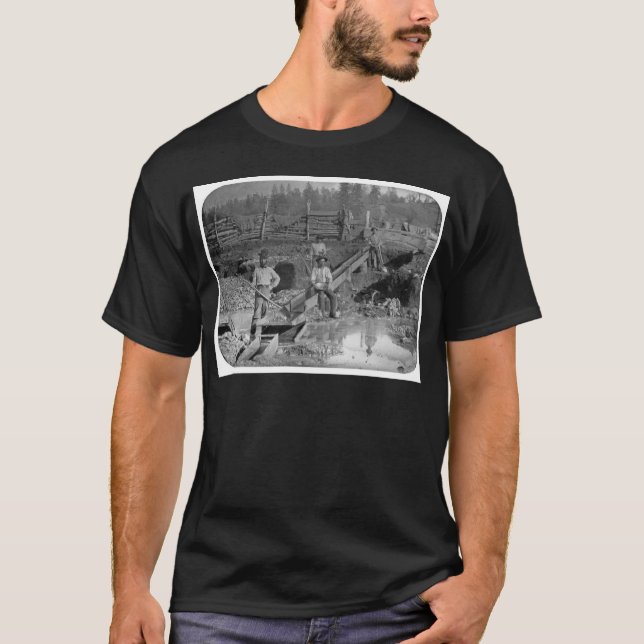 Goldminers Gold Rush Miners ~ Kalifornien 1850 T-Shirt (Vorderseite)