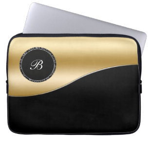 Goldmonogramm-Laptop-Kasten Laptopschutzhülle