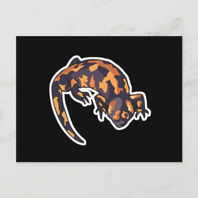 Goldmonster Postkarte (Vorderseite)