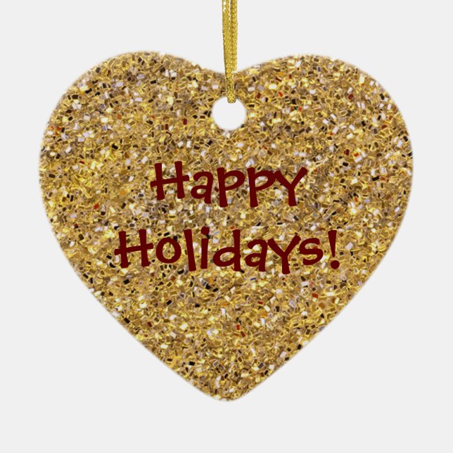 Goldmosaike Keramikornament (Vorne)