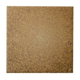 Goldmosaikmuster Fliese