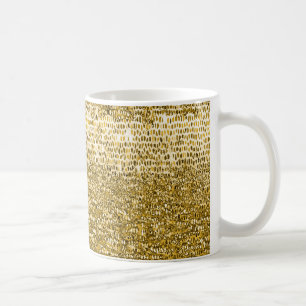 Goldmosaikmuster Tasse