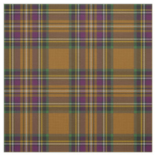 Goldmulti Farbe, Grün, lila gelber Streifen Stoff