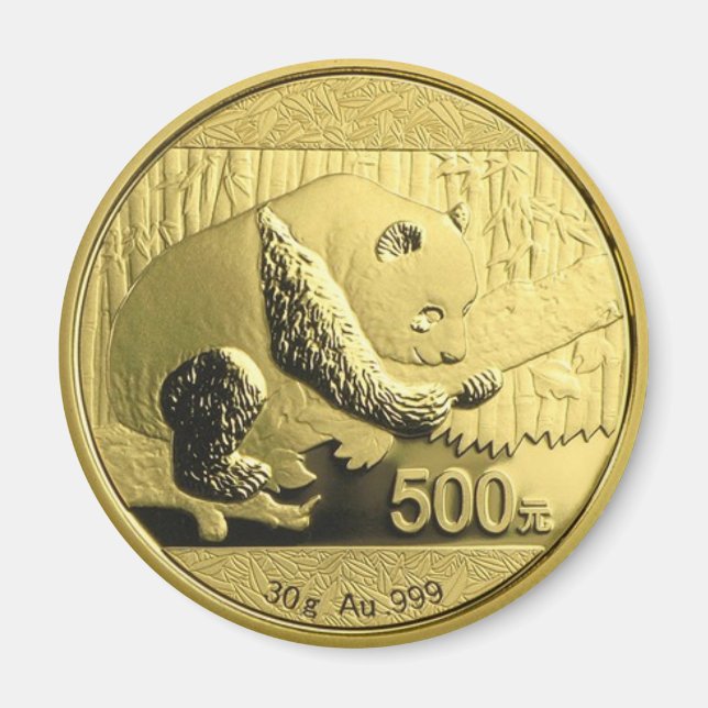 Goldmünze Magnet (Vorne)