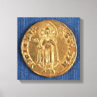 Goldmünze, mit Johannes dem Täufer, 16. Jahrhunder