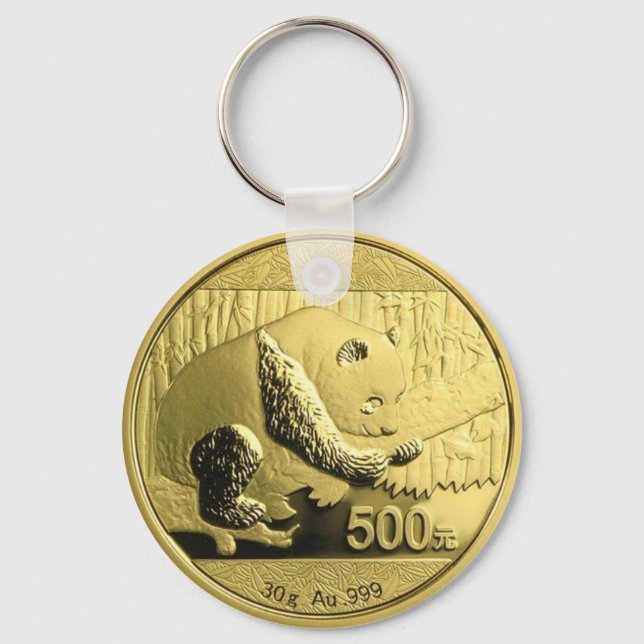 Goldmünze Schlüsselanhänger (Vorderseite)
