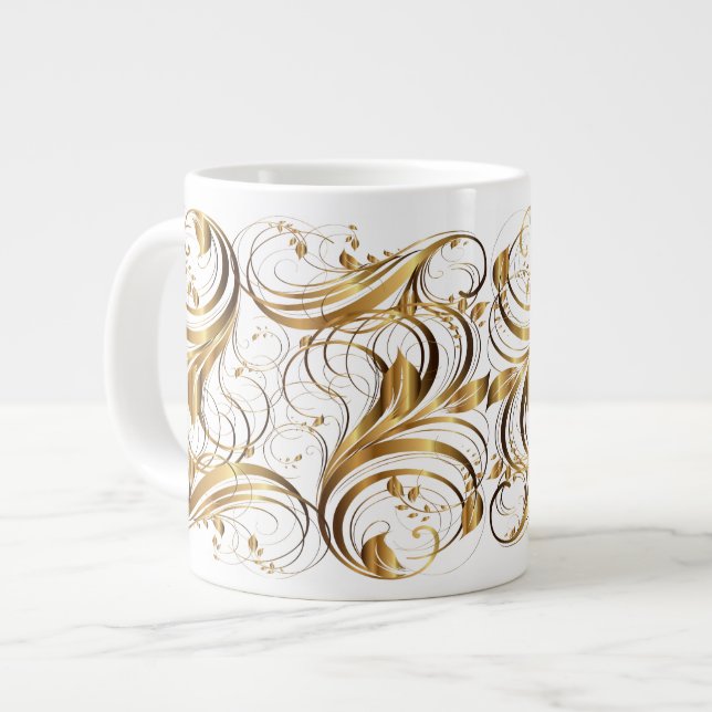Goldmuster 1A Tasse (Vorderseite Links)