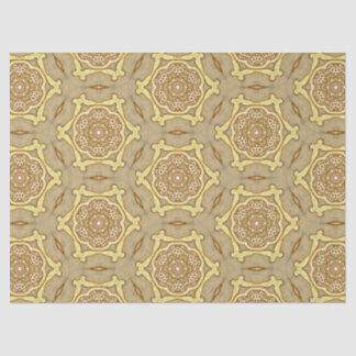 Goldmuster Seidenpapier