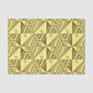 Goldmuster Seidenpapier