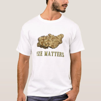 Goldnugget-Größe, welche die Verschieben-T-Shirts T-Shirt