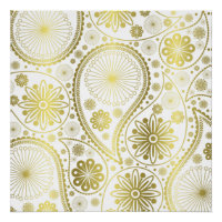 Goldpaisley-Muster