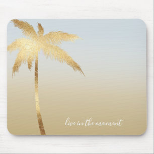 Goldpalm Tree Ombre Mousepad