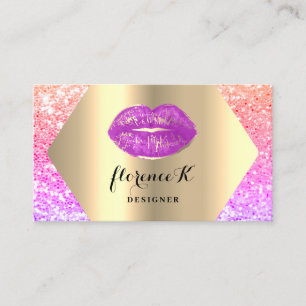 Goldpastel für Berufliche Dauermalerei Visitenkarte