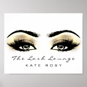 Goldpeitscht namensMaskenbildner-Schönheits-Studio Poster