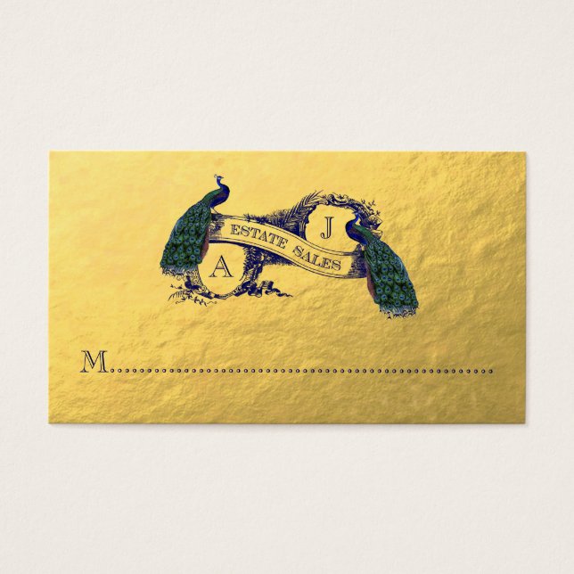 Goldpfau-kundenspezifischer Auftrag (Vorderseite)