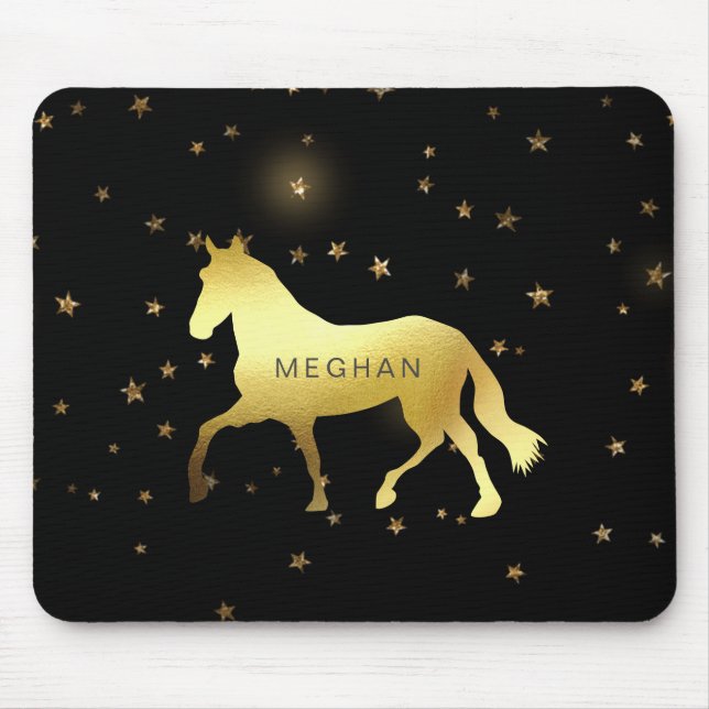 Goldpferde Mousepad (Vorne)