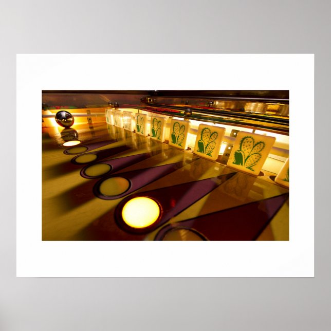 Goldpinball-Plakat Poster (Vorne)
