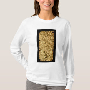 Goldplatte mit "langatmiger" Etruscan Aufschrift T-Shirt
