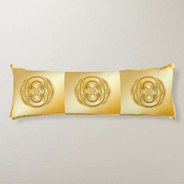 Goldplatte Seitenschläferkissen (Vorderseite)