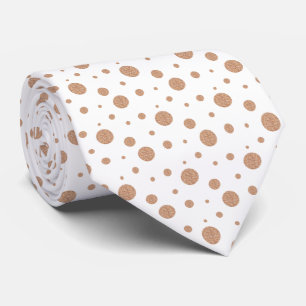 Goldpolka dots Servietten Nacken Krawatte