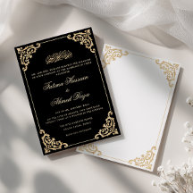 Goldprächtiger Barockrahmen Schwarze muslimische H