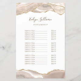 Goldpreis-Liste für Elfenbeingold Flyer