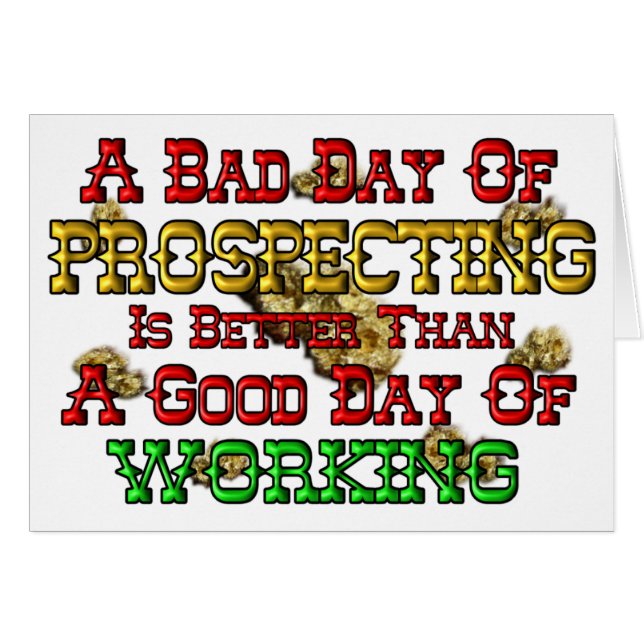 Goldprospektierung (Vorderseite (Horizontal))