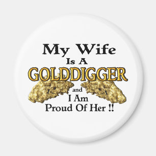Goldprospektierung Magnet