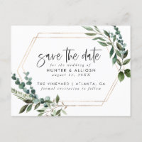 Goldrahmen Save the Date