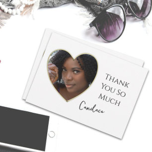 Goldrand-Herzrahmen-Foto-Abschluss-Dankeschön