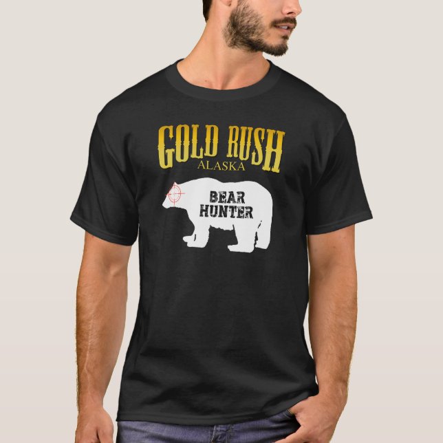 Goldrausch-Bärn-Jäger T-Shirt (Vorderseite)