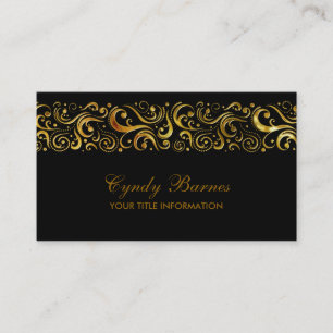 Goldrausch-Grenze für jede Farbe Visitenkarte