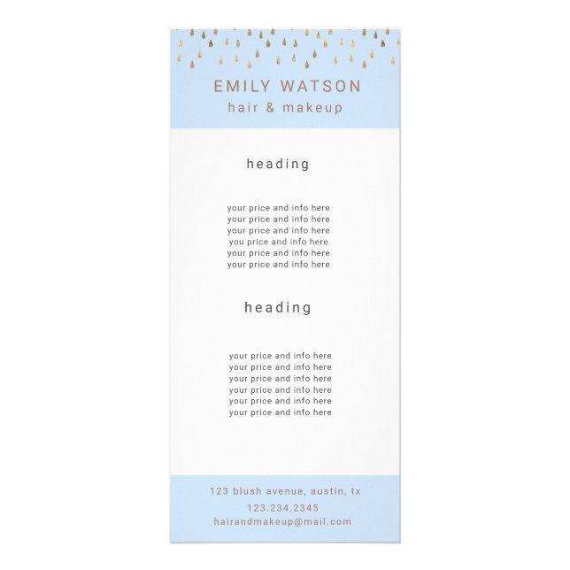 Goldrausch-Imitate belegen Trendpreis Werbekarte (Vorne)