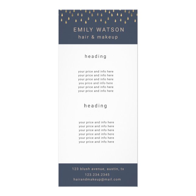 Goldrausch-Imitate belegen Trendpreis Werbekarte (Vorne)