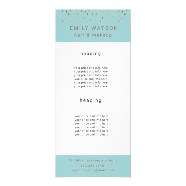 Goldrausch-Imitate belegen Trendpreis Werbekarte (Vorne)