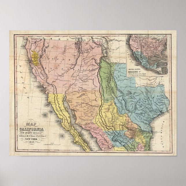 Goldrausch in Kalifornien Poster (Vorne)