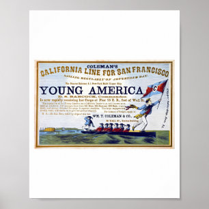 Goldrausch Retro Poster