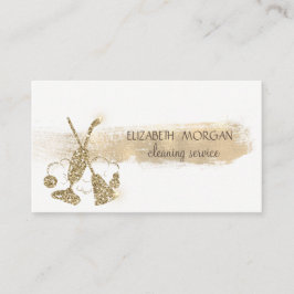 Goldrausch Stroke, Broom, Staubsauger Visitenkarte