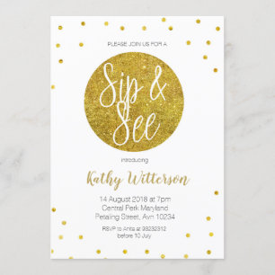 Goldrausch und Einladung