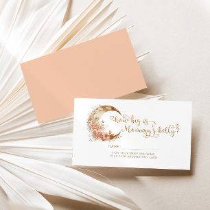 Goldrosa Bohommond wie groß ist der Bauch der Mama Begleitkarte