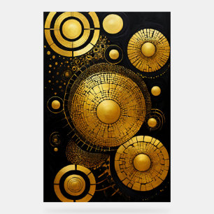 GoldRush 1 Akryllisches Zeichen Acrylschild