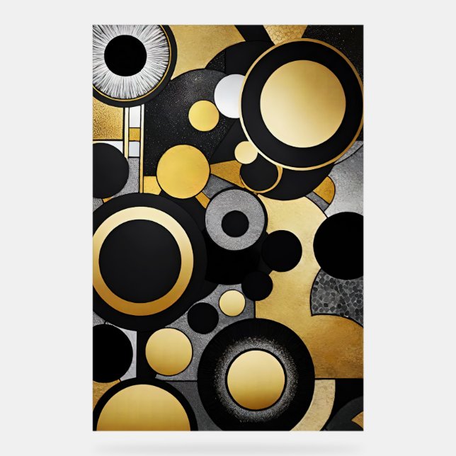 GoldRush 2 Akryllisches Zeichen Acrylschild (Vorderseite)