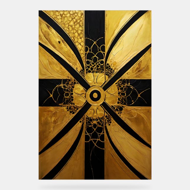 GoldRush 4 Akryllisches Zeichen Acrylschild (Vorderseite)