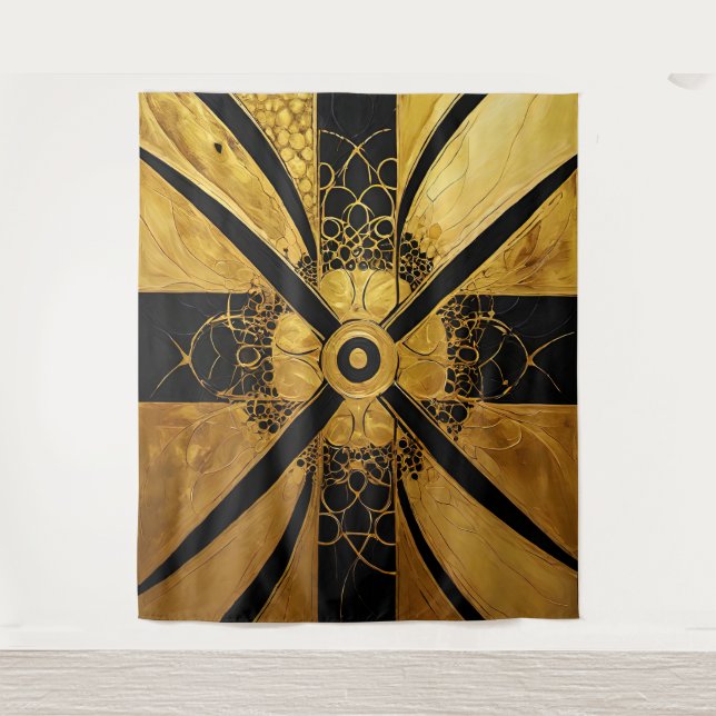 GoldRush 4 Tapestry Wandteppich (Vorderseite)