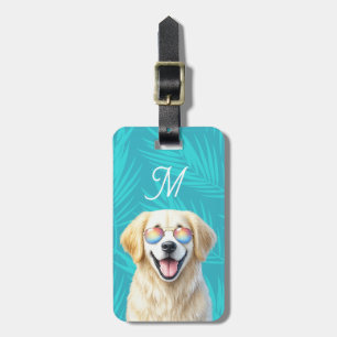 Golds Retriever-Gepäckanhänger Gepäckanhänger