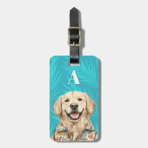 Golds Retriever-Gepäckanhänger Gepäckanhänger